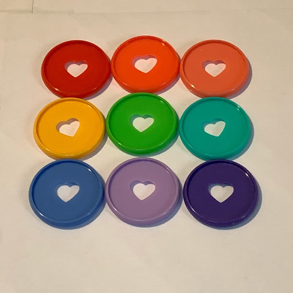 9 plastic medium happy planner ❤️ disc